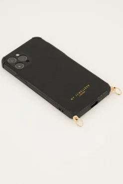 My Jewellery Coque De Téléphone Noire Effet Serpent Clearance