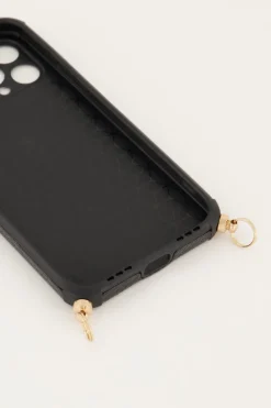 My Jewellery Coque De Téléphone Noire Effet Serpent Clearance