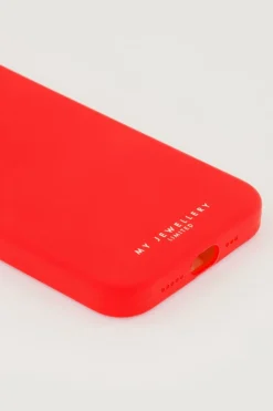 My Jewellery Coque De Téléphone Rouge Fashion