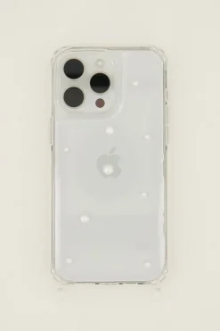 My Jewellery Coque De Téléphone Transparente Avec Perles Fashion