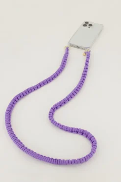 My Jewellery Corde De Téléphone Tressé Mauve Discount