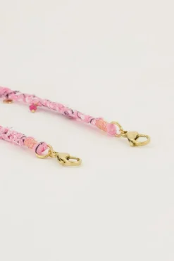 My Jewellery Cordon De Téléphone Bandana Rose Fashion