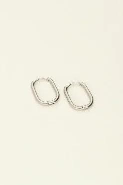 My Jewellery Créoles Basiques Ovales 1,8 Cm New