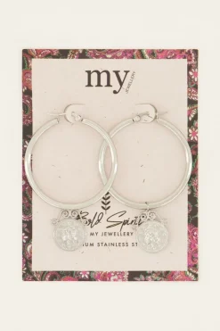 My Jewellery Créoles Bold Spirit Avec Médaillon New