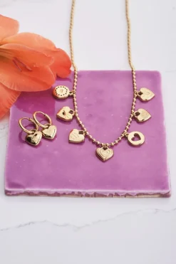 My Jewellery Créoles Candy Petits Cœurs Best