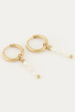 My Jewellery Créoles Trois Perles Clearance
