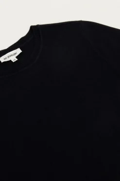 My Jewellery Crop Top Basique à Manches Courtes Noir Discount