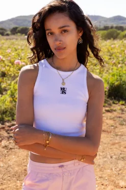 My Jewellery Débardeur Blanc Muse Outlet