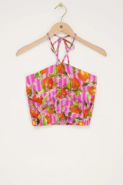 My Jewellery Débardeur Rose à Imprimé Orange Sale