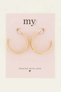 My Jewellery Demi-créoles Avec Cercles New