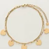 My Jewellery Double Bracelet De Cheville Avec Charms Cœur Best