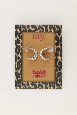 My Jewellery Doubles Créoles Bold Avec Pois Outlet