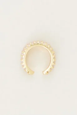 My Jewellery Earcuff à Double Anneau Et Strass Discount