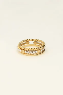 My Jewellery Ensemble De Bagues Torsadées Online