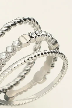 My Jewellery Ensemble De Bagues Torsadées Online