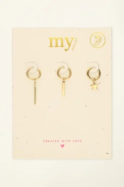 My Jewellery Ensemble De Boucles D'oreilles étoile Outlet