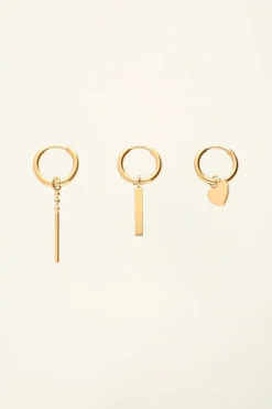 My Jewellery Ensemble De Boucles D'oreilles Coeur New
