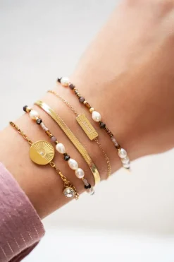 My Jewellery Ensemble De Bracelets En Perles De Forme Hot