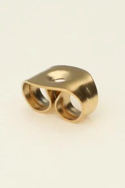My Jewellery Fermoirs De Boucles D'oreilles En Acier Inoxydable 4 Pièces New