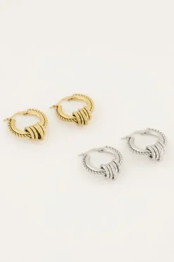 My Jewellery Grandes Boucles D’oreilles Rondes Outlet