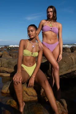 My Jewellery Haut De Bikini Bandeau En Lurex Vert Best