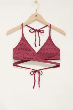 My Jewellery Haut De Bikini Bohème Bordeaux Hot