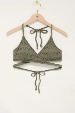 My Jewellery Haut De Bikini Bohème Vert foncé New