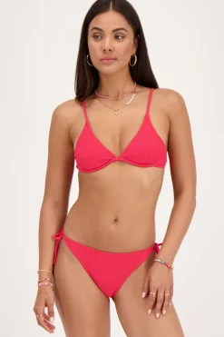 My Jewellery Haut De Bikini Côtelé Rose Best