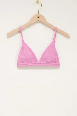My Jewellery Haut De Bikini Texturé Rose Clearance