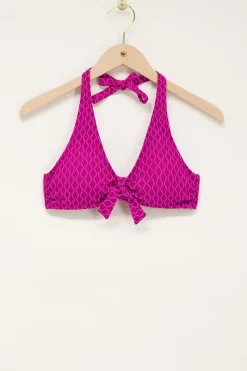 My Jewellery Haut De Bikini Violet à Imprimé Zig Zag Online