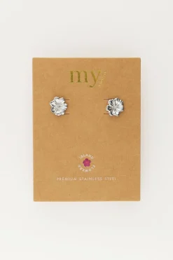 My Jewellery Island Boucles D'oreilles Avec Fleurs Outlet