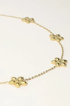 My Jewellery Island Collier Avec 5 Fleurs Online