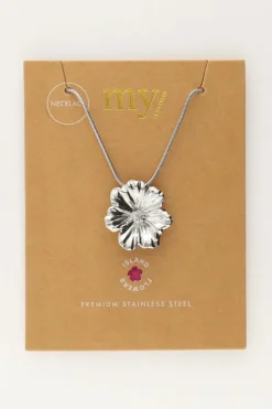 My Jewellery Island Collier Avec Grande Fleur Online