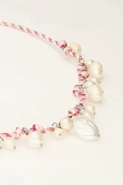 My Jewellery Island Collier Cordon Violet Avec Perles Online