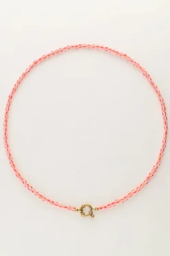 My Jewellery Island Collier De Perles Roses Avec Fermoir Best