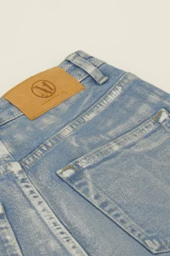 My Jewellery Jean Bleu Avec Revêtement Argenté Clearance
