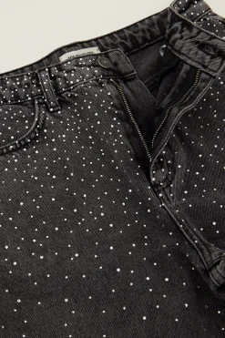 My Jewellery Jean Large Gris Avec Strass Outlet