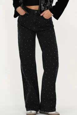 My Jewellery Jean Large Noir Avec Strass Online