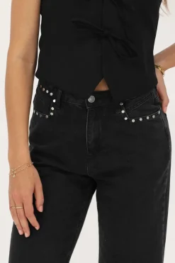 My Jewellery Jean Noir Flare à Clous Best