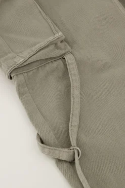 My Jewellery Jean Avec Poches Cargo Vert Outlet