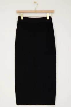 My Jewellery Jupe Midi Noire Fendue Clearance