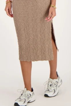 My Jewellery Jupe Midi Taupe Best