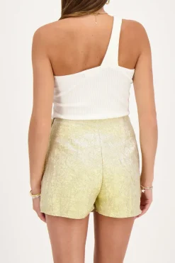 My Jewellery Jupe-culotte Dorée Avec Chevauchement New