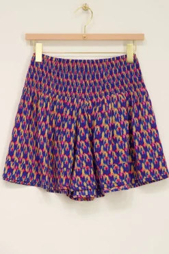 My Jewellery Jupe-short Bleu à Smocks Fashion