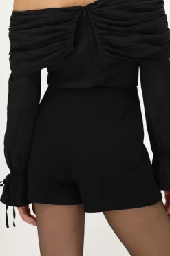My Jewellery Jupe-short Courte Noire Basique New