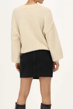 My Jewellery Jupe-short En Denim Noir Avec Tresse Fashion