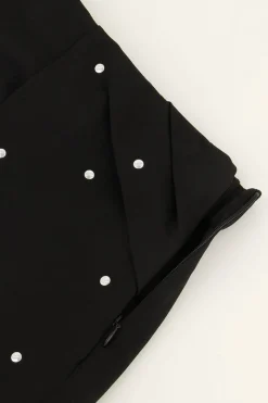 My Jewellery Jupe-short Noire Avec Clous Hot