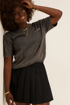 My Jewellery Jupe-short e Plissée Noir New