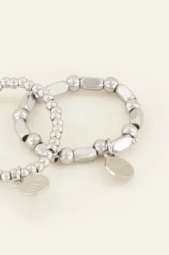 My Jewellery Lot De Bagues élastiques Outlet