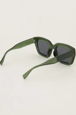 My Jewellery Lunettes De Soleil Rétro Vert foncé Clearance